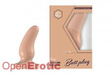 Buttplug - Rubber - 4 Inch - Model 7 - Flesh