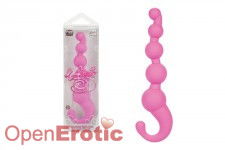 L Amour Silicone Beaded Probe - Pink