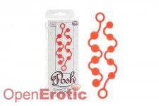 Silicone O Beads - 2 Sizes - Orange