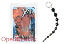 X-10 Beads - schwarz