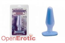 Iridescent Butt Plug - Medium - Blue