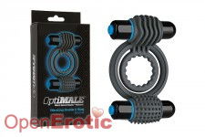 OptiMALE - Vibrating Double C-Ring - Slate