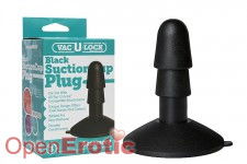 Vac-U-Lock Suction Cup Plug - Black