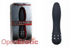 Diamond Princess Hard Massager - Black