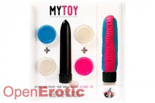 Vibrator pink-blue