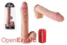 Dual Density Cock with Balls - 12 Inch - Skin