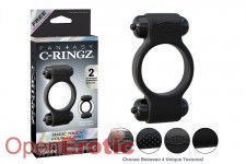 Magic Touch Couples Ring - Black