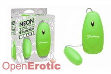 Neon Luv Touch 5 Function Bullet - Green