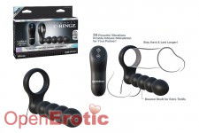 Remote Control Double Penetrator - Black