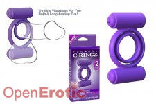 Silicone Double Delight - Purple