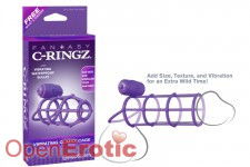 Vibrating Climax Cage - Purple