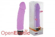 Silicone Classic Original Vibrator - Purple