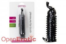 Elephant - Vibrating Penis Extension - Black