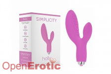 Holly - G-Spot and Clitoral Vibrator - Pink