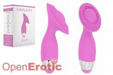 Lace - Clitoral Vibrator - Pink