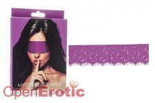 Mystere Lace Mask - Purple