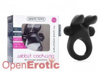 Rabbit Cockring Black