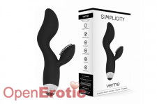 Verne - G-Spot and Clitoral Vibrator - Black